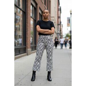 Choosy Snake Print Womens Pants Size M